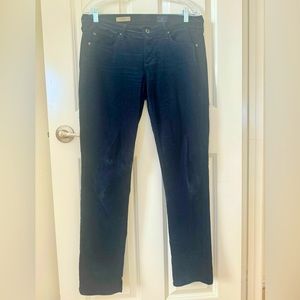 AG Navy Corduroy Jeans